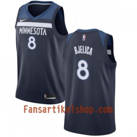 NBA Minnesota Timberwolves Trikot Nemanja Bjelica 8 Nike 2017-18 marineblau Swingman - Herren